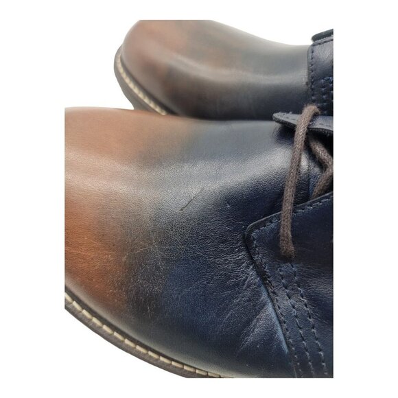 NAOT Shoes Men Size 41 Chief Ink  Oxford Two Tone Fade Leather Made in Israel main image 11